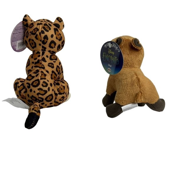 Disney Encanto Capybara Chispi And Jaguar Small Plush Jakks Toys Stuffed Animal - Picture 2 of 12